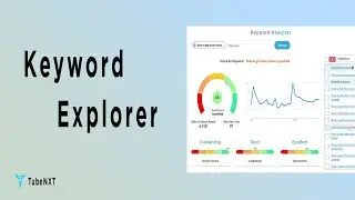 Unlock YouTube Success with TubeNXT's Keyword Explorer!