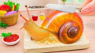 Best Of Cooking Seafood - Mini Fried Octopus Karaage Japanese Style | Mini Kitchen