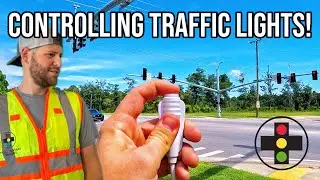 New Way To Control Traffic Lights!!