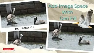 Use Photoshops Generative Fill to Create Space Around a Subject