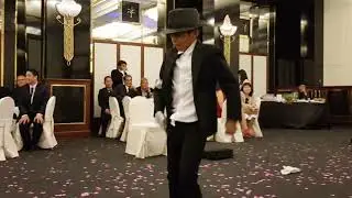 MJ ( Mark Justine ) Dances as Michael Jackson @ Jasmines 18th Birthday Party