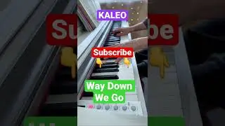 KALEO - Way Down We Go | Verse Pre-Chorus Two #pianocover #piano #music #pianomusic #piano #cover