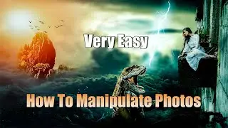 Tutorial Adobe Photoshop | how to manipulate photos for beginners