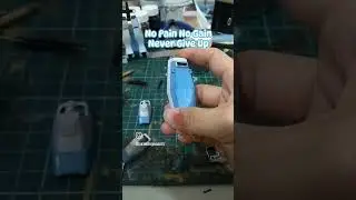 Never Give Up #塗裝 #airbrush  #weathering #wip #ガンプラ #ガンダム #鋼彈 #高達 #gunpla #gunplabuilder #gundam