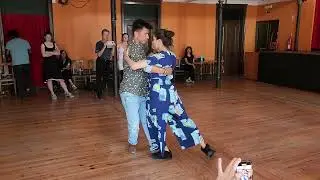 Argentine tango workshop -Torsion, Pivot: Roxana Suárez & Sebastián Achaval - Mañana Zarpa un Barco