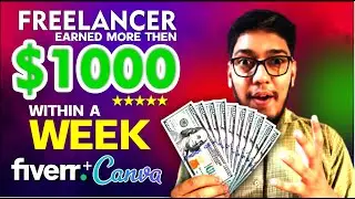 How To Earn $1000 With Canva On Fiverr Without Any Skill | Fiverr And Canva 2022