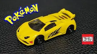 Tomica Pokemon Pikachu Inazuma Yellow Nintendo Tomy Diecast