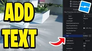 How To Add Text In Roblox Studio