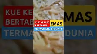 Kue kering bertabur emas⁉️#emas