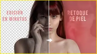 Retoque de piel (RAPIDO, PROFESIONAL Y FACIL) 😱 Edición Photoshop