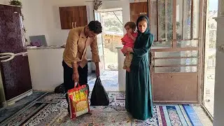 Khosrow's return in the heart of the family ❤️/ Nomadic life documentary