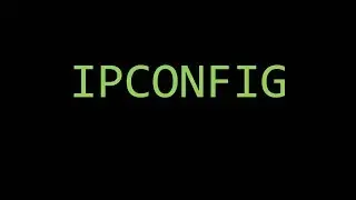 Утилита Ipconfig