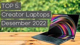 Top 5: Creator Laptops for creative work on the go