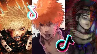 Badass Anime Moments Tiktok compilation PART 24 in 4K With Anime And Song Name 🤟