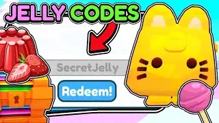 🍭This *SECRET UPDATE CODE* GIVES FREE HUGE JELLY PETS in Pet Simulator X