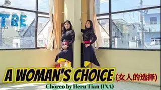 A Woman's Choice (女人的选择)| Choreo by Heru Tian (INA) | Demo by YQueen - LineDance Yva