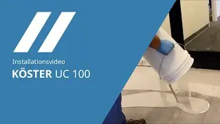 Verlegung von Urethan-Zementböden - KÖSTER UC 100