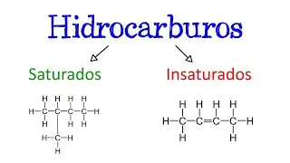 🔥 Hidrocarburos Saturados e Insaturados ⚫️ ¿Qué son? | Características, [Fácil y Rápido] | QUÍMICA |