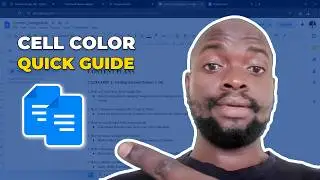 How to Add Background Color to a Cell in Google Docs (Highlight Key Data!)