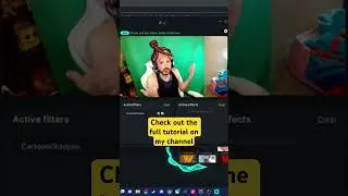 OBS Camera Filters and Effects 