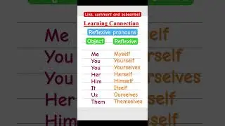 Reflexive pronouns 