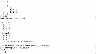 Sum Of All Elements In A PyTorch Tensor - PyTorch Tutorial