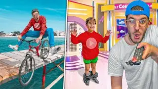24H PAUSE AVEC MES PETITS FRÈRES ! ON VA DANS LE PIRE HÔTEL DE PARIS.. GULLI NOUS INVITE !