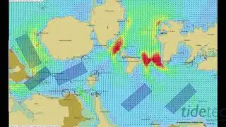 AC36 2nd Practice Session Tidal Currents 1500 2000 10th Dec