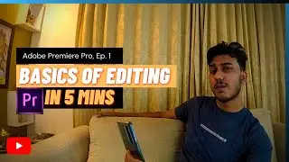 Basic Video Editing In 5mins (Hindi) 🔥🔥 | Adobe Premiere Pro | 2023 | Idea Sure