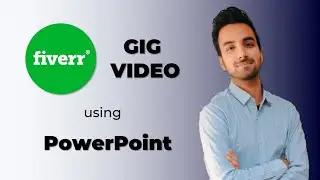 First FIVERR GIG VIDEO using POWERPOINT ONLY!!