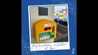 Charity Defibrillator installed at Sutton office