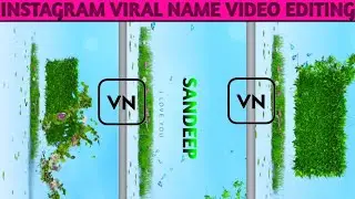 flying leaves name video editing|Trending name art video editing|Apne name ki video kaise banaye