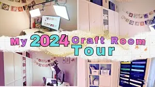 My 2024 IKEA Craft Room Tour!