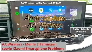 AA Wireless - My experiences and problems with Xiaomi smartphones