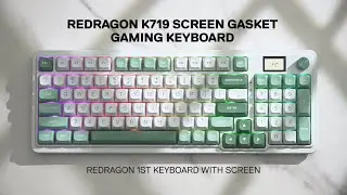 Redragon’s First-Ever Keyboard with a Screen: Meet the K719 PRO!