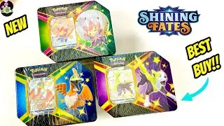 Best Shining Fates Products To Buy! Pokémon Shining Fates Tins Opening!