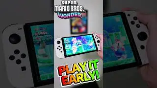 Did you know you can play Super Mario Bros. Wonder EARLY?