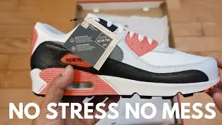 UNBOXING Nike Air Max 90 GORE-TEX Infrared - Perfect All Weather Sneaker? #lowheat