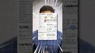 🤯TRICK to make SHORT NOTES 📝 | IIT-JEE 