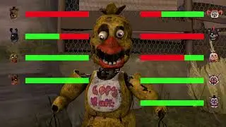 [SFM FNaF] Stylized Withered vs Help Wanted 2 WITH   Healthbars