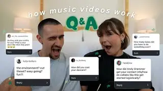 the realities of dancing in a music video... Q&A + follow along of a real shoot day!