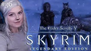 РАЗГОВОР С ТИШИНОЙ 💙СКАЙРИМ СТРИМ💙 The Elder Scrolls V: Skyrim (Прохождение на русском) #36