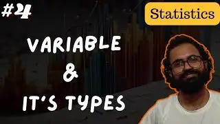 4. Variable and Types of Variables | Statistics | Hindi