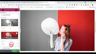 UBE - How to use widget Image Comparison