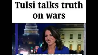 Tulsi Gabbard "Talks Truth On Wars" w/Fox News Host Tucker Carlson (Facebook Ad)