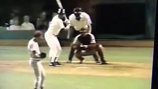 Davey Concepcion Strikes Out Franklin Stubbs