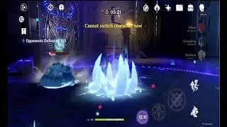 Genshin Impact (Sharp Aquos R2 - Boss Fight and Dungeon Fight)