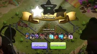 Clash of Clans Painter champion Challenge| easy | 100% victory | Gaming Video