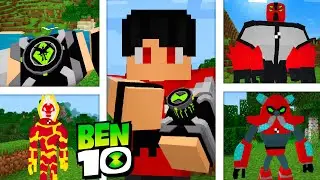 *NOVO* ADDON do OMNITRIX do BEN 10 REBOOT NO Minecraft *aliens e muito mais* ‹‹ P3DRU ››