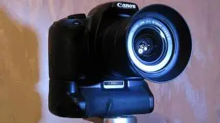 Canon EOS 450D + Phottix BP-450D (360° view) [7fps]